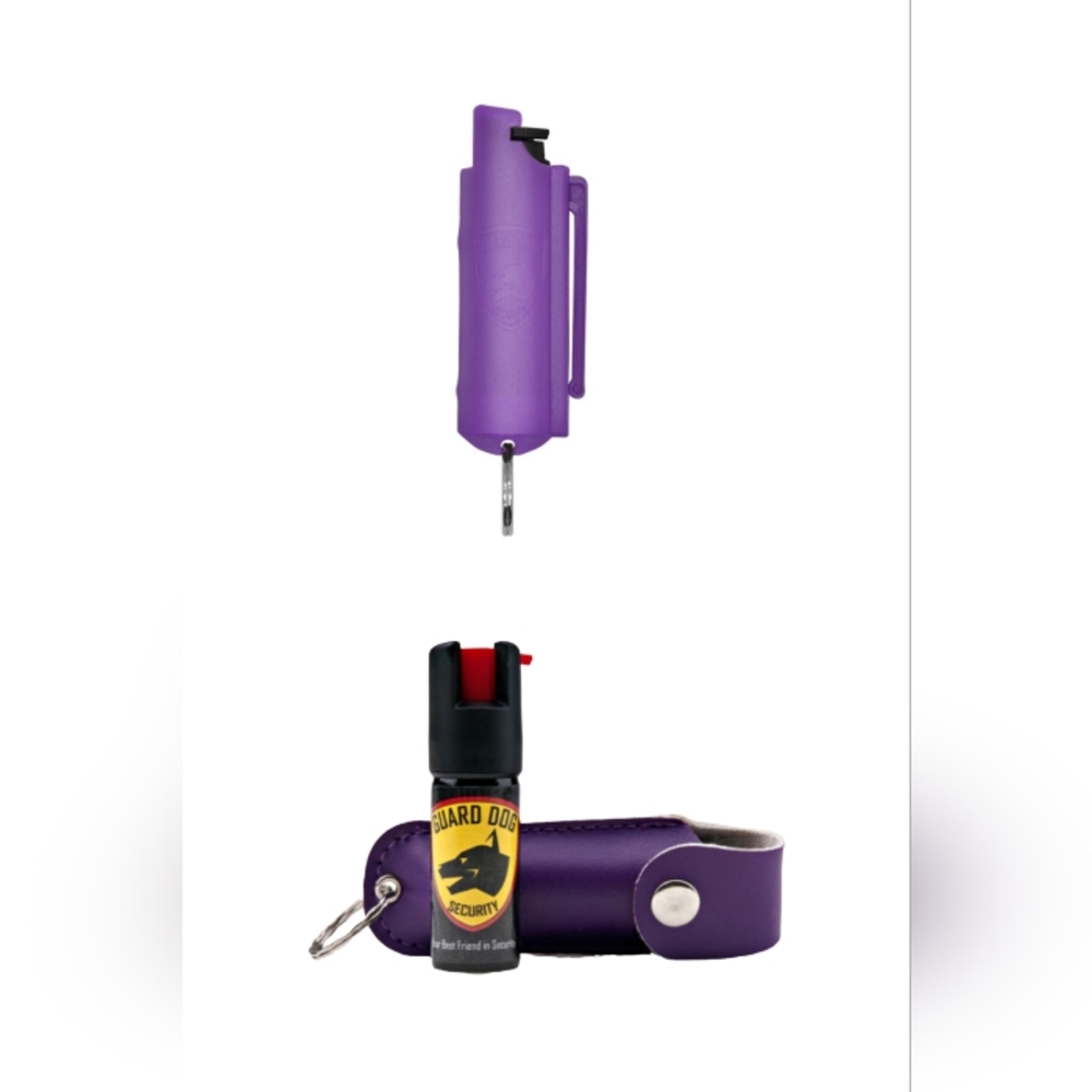 The two "Stay away Spray" and size pocket size whistle
